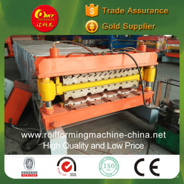 Double Layer Tile Making Machine for Corrugated and Dovetail Panels